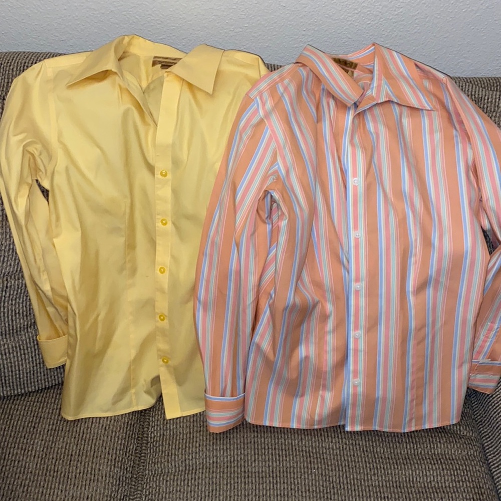 2 collared shirts (Ladies)